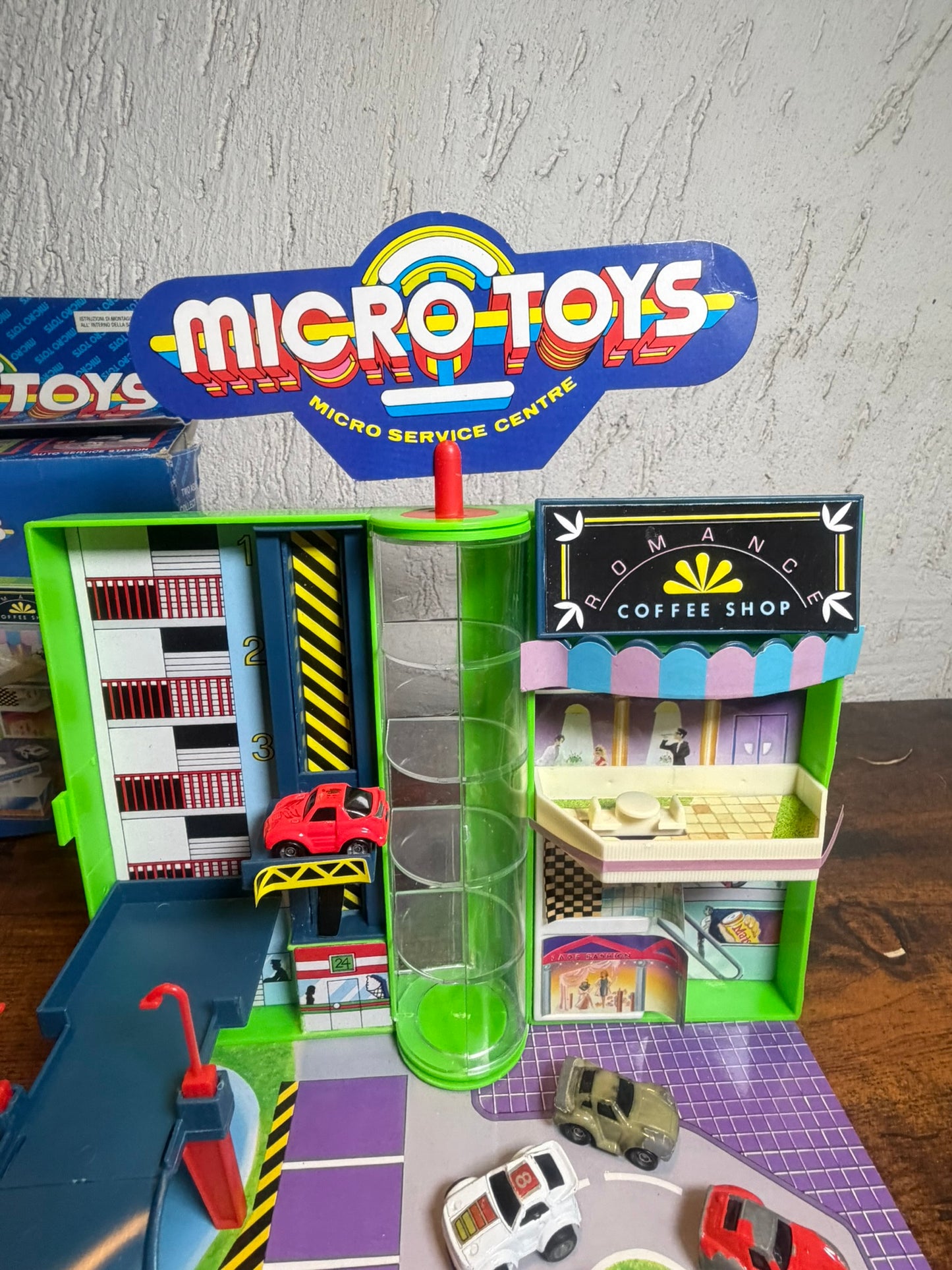 Micro Machines Ko Micro Toys Micro service centre Kidmate con macchine