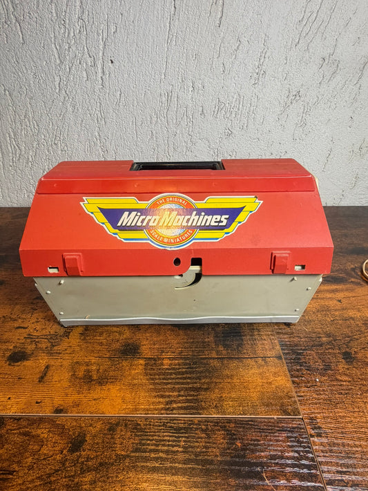 La Città Delle Micro Machines Gig Galoob Toys Cassetta Degli Attrezzi incompleto