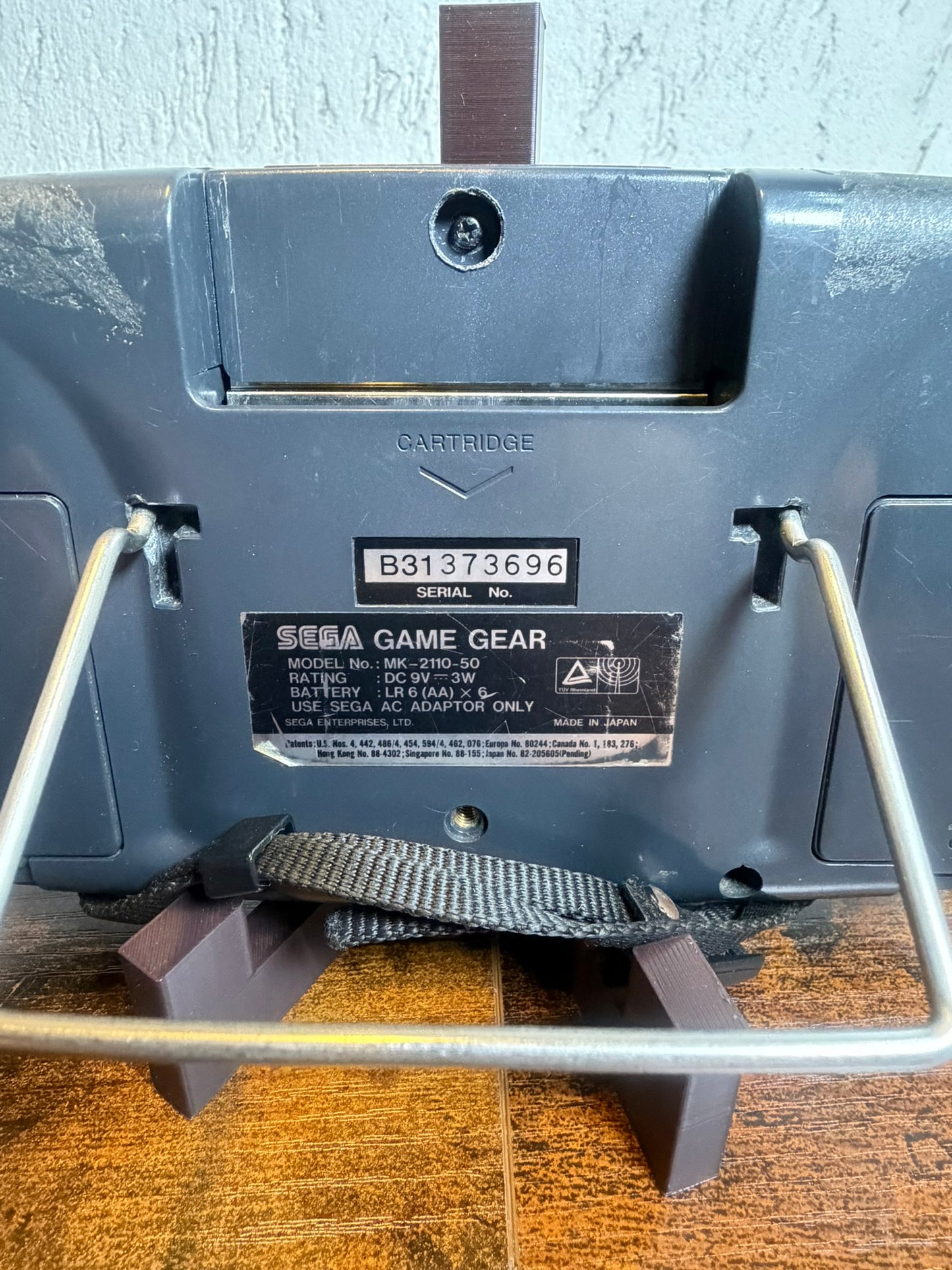 SEGA Game Gear Console Portatile - Nera (con segni d usura) no audio