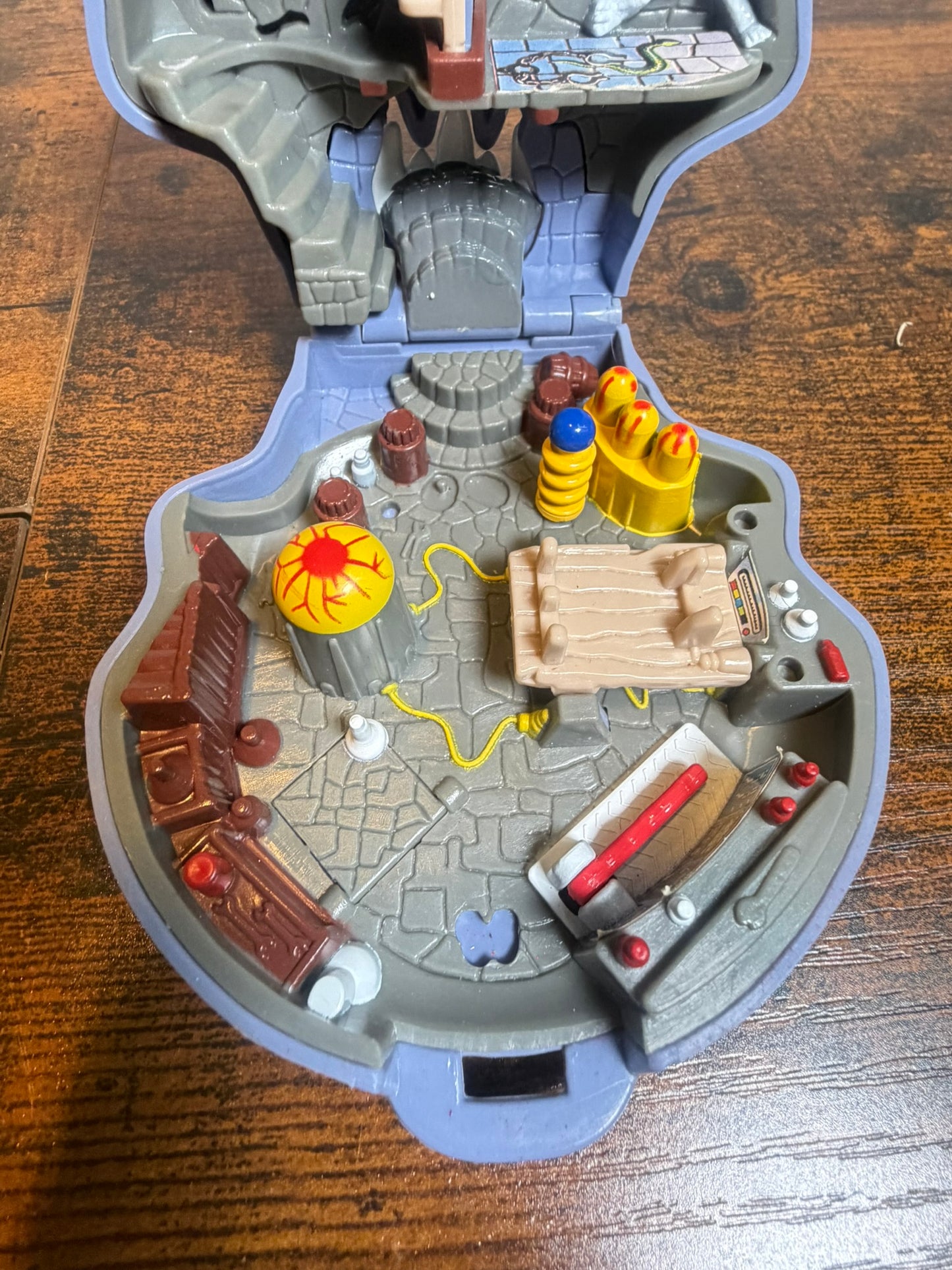Mighty Max Escapes Skull Dungeon Doom Zone Serie 1 Blue Bird 1992 *INCOMPLETO