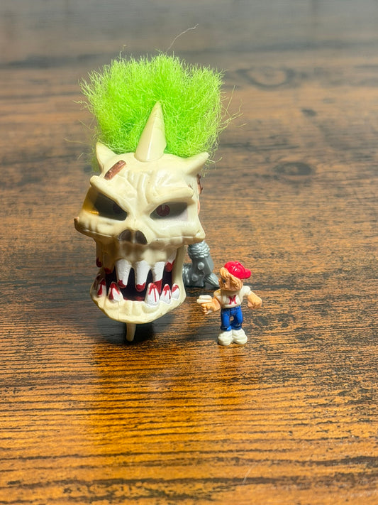 Crusher Dead Heads Skull, Mighty Max, Bluebird 1992