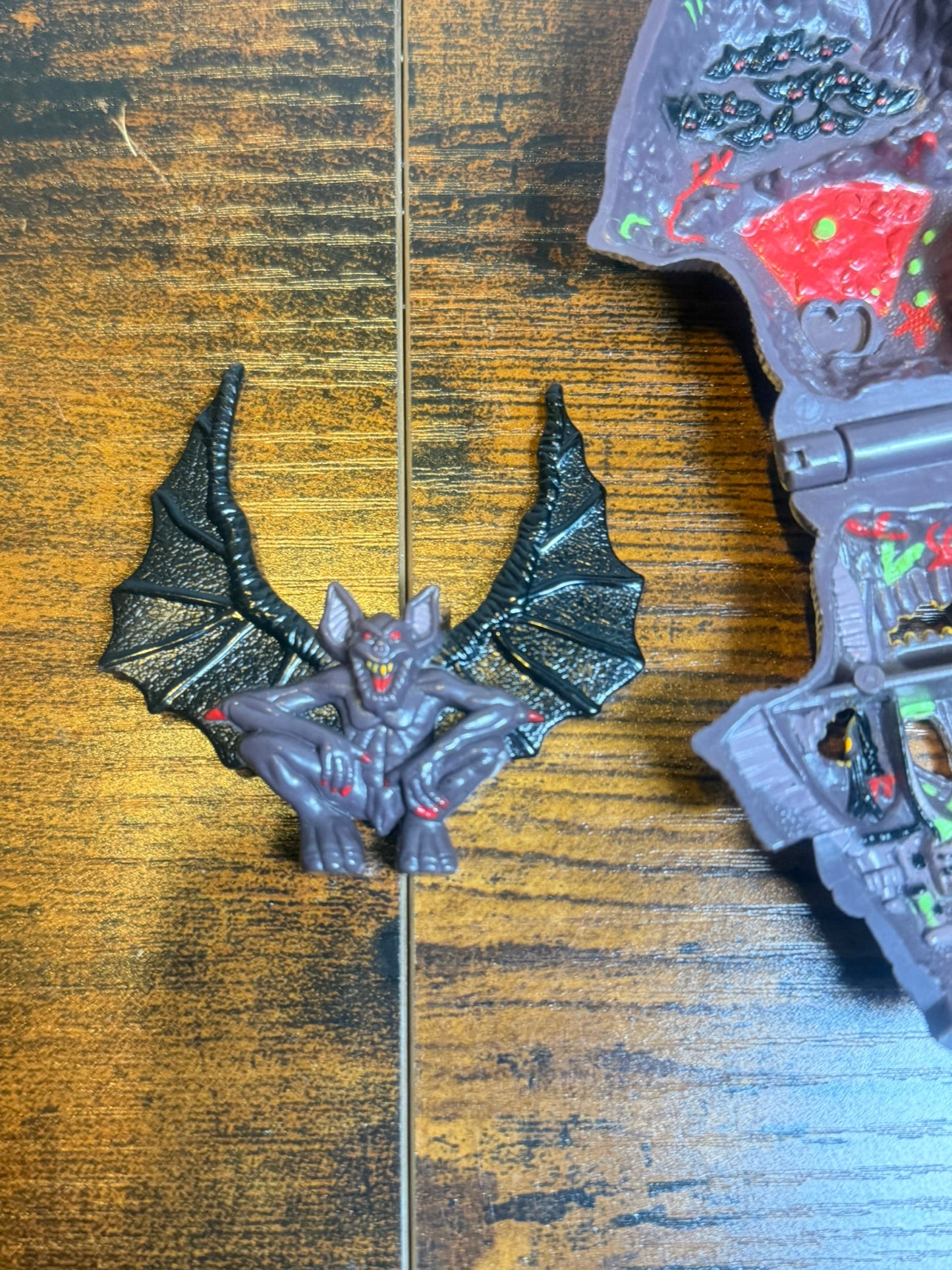 Vintage 1992 Mighty Max Defeats Vamp Biter Playset Completo