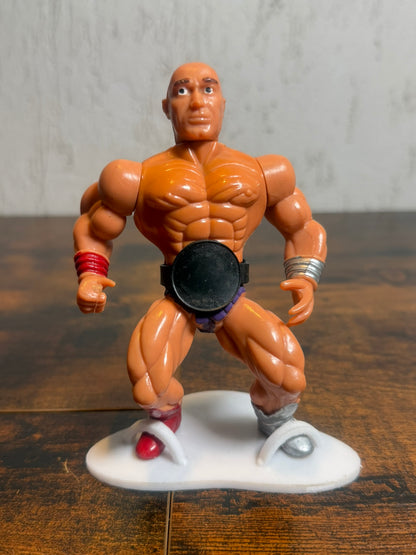MOC VINTAGE anni 90 WWF WoT Way Out Wrestlers Figure Motu KO Bootleg GALAXY SUNG