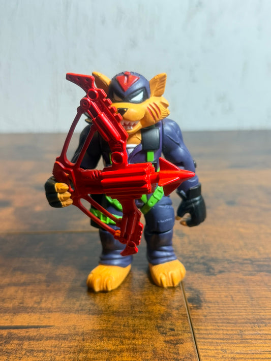 Vintage action figure Swat Kats Razor Gatti Volanti 1994 Remco Hanna Barbera