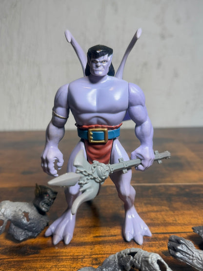 Action Figure Vintage Kenner Disney 1995 Gargoyles Stone Armor Goliath completo