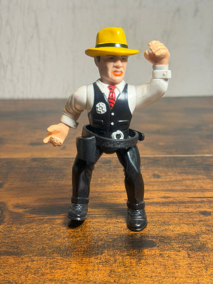 Dick Tracy 2 action figures Playmates 1990 loose