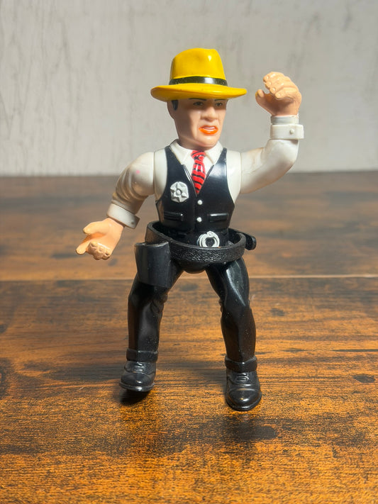 Dick Tracy 2 action figures Playmates 1990 loose