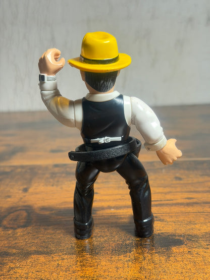 Dick Tracy 2 action figures Playmates 1990 loose