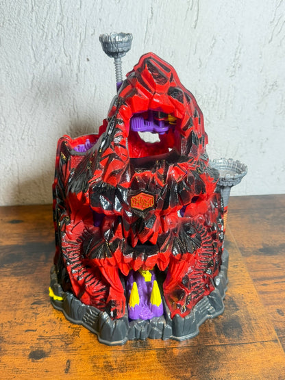 Mighty Max Montagna De Teschio Maledetto Skull Mountain Bluebird 1994 incompleto