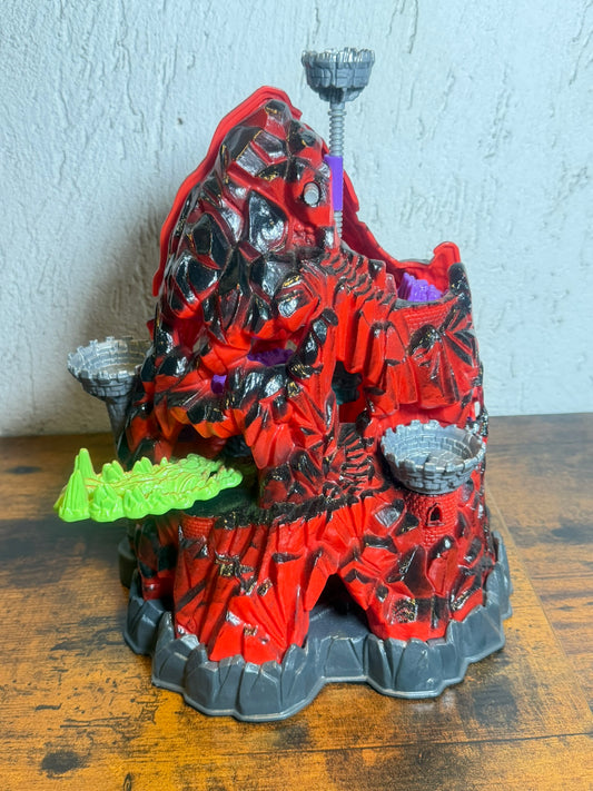Mighty Max Montagna De Teschio Maledetto Skull Mountain Bluebird 1994 incompleto