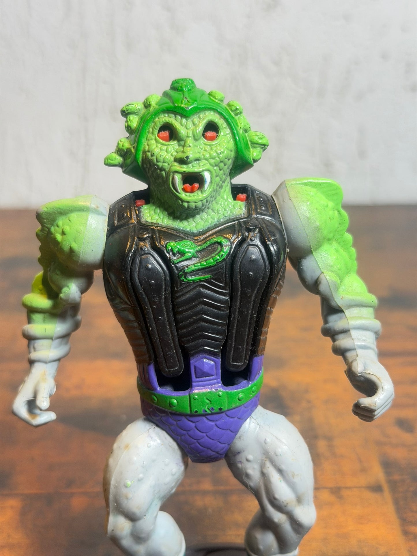Vtg 1986 Mattel Masters of the Universe -MOTU SNAKE FACE Action Figure