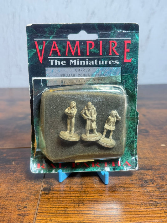 25mm Ral Partha Vampire the Masquerade 69-212 Brujah Combat Pack Lot BBA-12