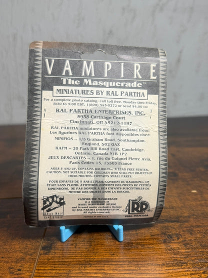 25mm Ral Partha Vampire the Masquerade 69-212 Brujah Combat Pack Lot BBA-12