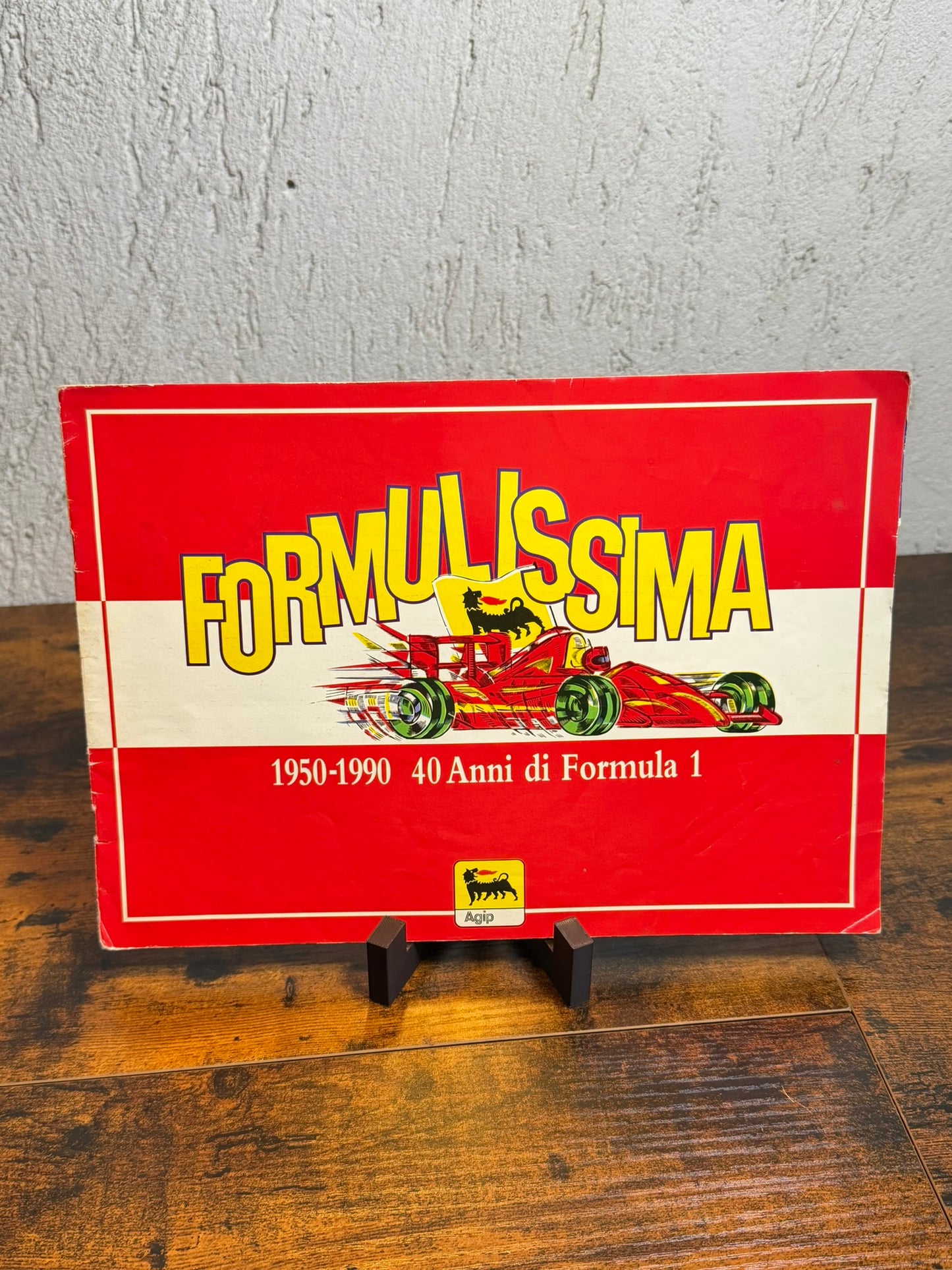 ALBUM FIGURINE - FORMULISSIMA - 1950/1990 - 40 anni di formula 1 incompleto