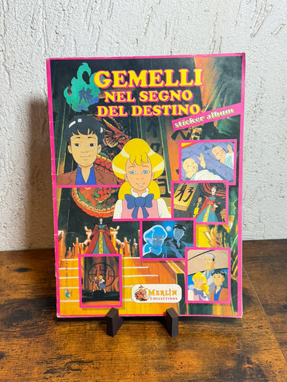 Album figurine Gemelli nel segno del destino incompleto