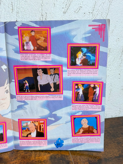 Album figurine Gemelli nel segno del destino incompleto