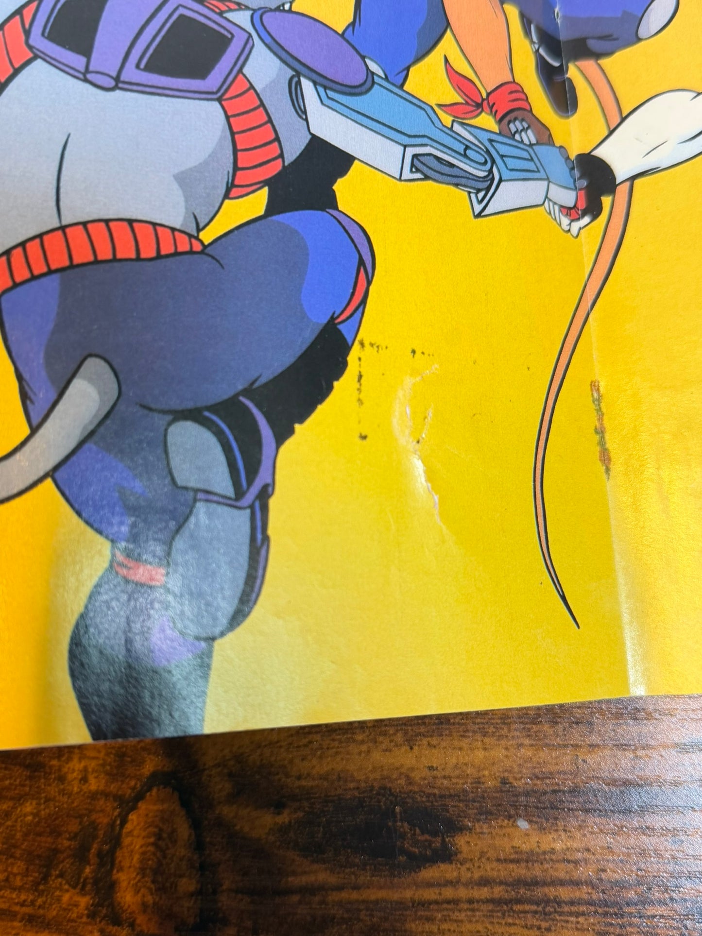ALBUM FIGURINE PANINI 1994 BIKER MICE FROM MARS. DA MARTe incompleto rovinato