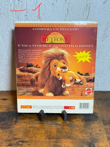 Album Figurine IL RE LEONE Panini incompleto ne manca 1