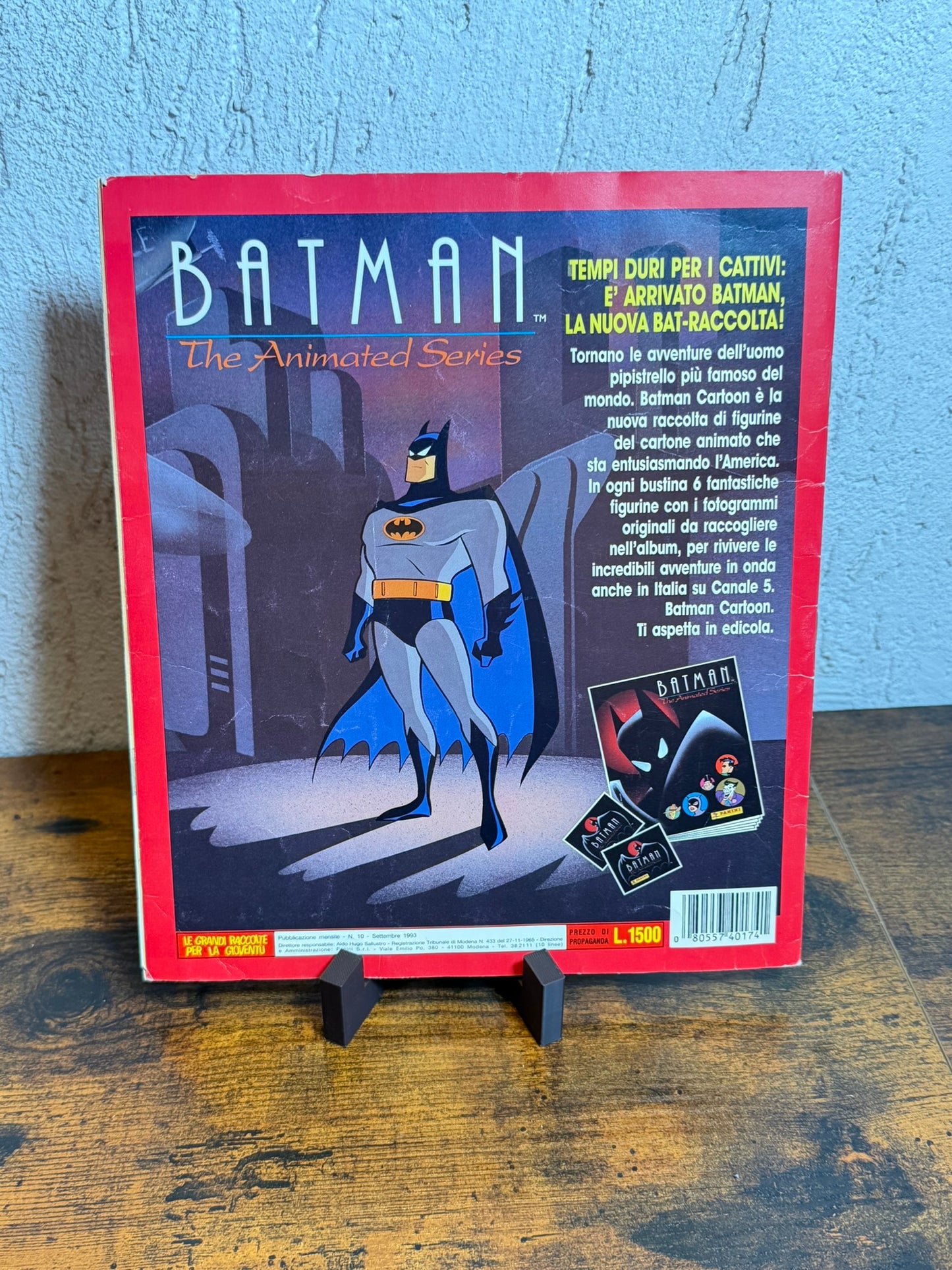 ALBUM DI FIGURINE DINOGAME ED.PANINI 1993 INCOMPLETO