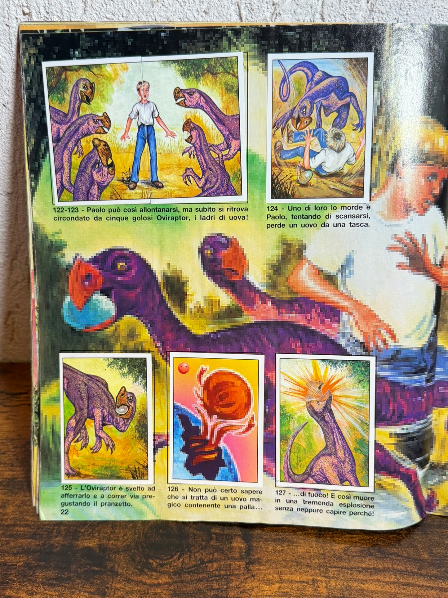 ALBUM DI FIGURINE DINOGAME ED.PANINI 1993 INCOMPLETO