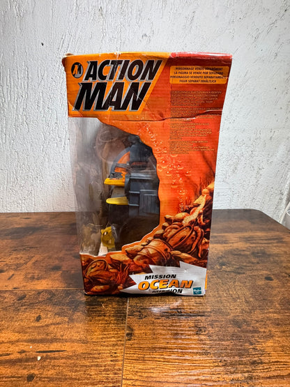 Hasbro UK Modern Action Man 12" 1999 Ocean Mission Submarine completo