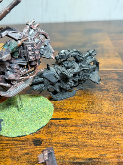 6 pezzi Warhammer 40k: Ork Deffkoptas (da riparare)