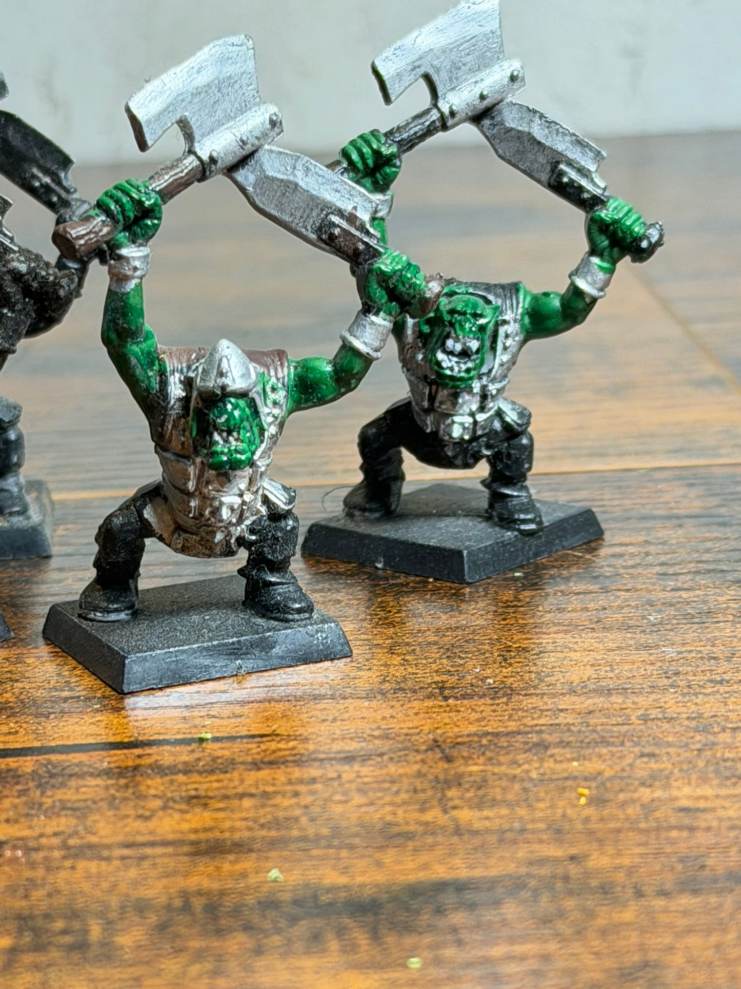 Orcs and Goblins Orc Warriors Warhammer Fantasy WHFB
