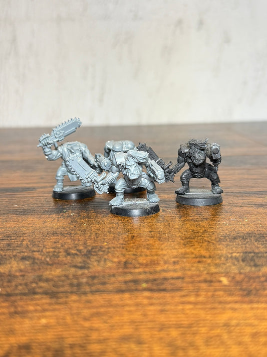 Ork Boyz Assembled Unpainted Slugga Choppa Big Shoota Minis Orc 40K Bits Boys