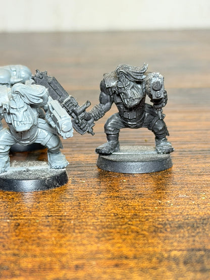 Ork Boyz Assembled Unpainted Slugga Choppa Big Shoota Minis Orc 40K Bits Boys
