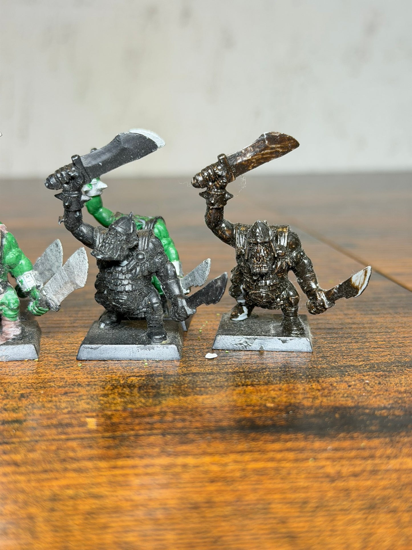 Warhammer Orks und Goblins Old World Ork Warriors Ork Krieger