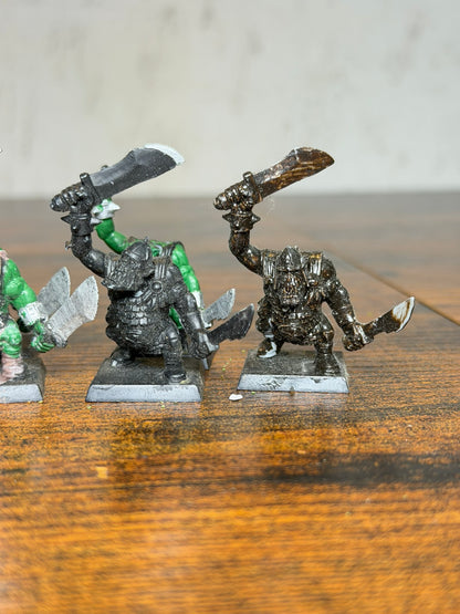 Warhammer Orks und Goblins Old World Ork Warriors Ork Krieger
