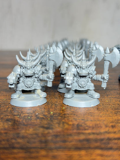 Games Workshop Warhammer 40k Goff Orks No Arms Ork Goffs Army Plastic