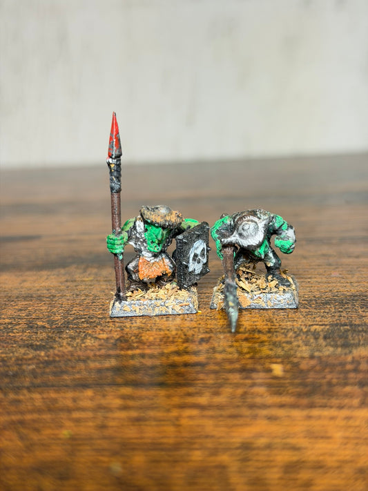 due goblin warhammer di plastica