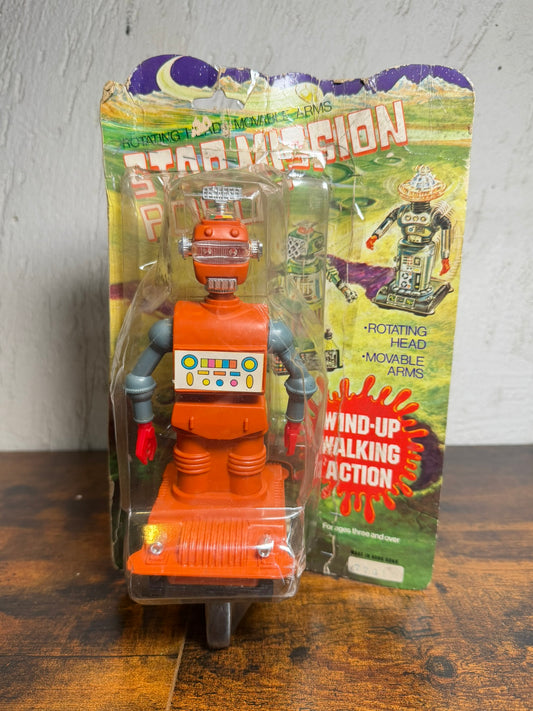 Robot Star Mission Durham Wind Up Giocattolo made hong kong