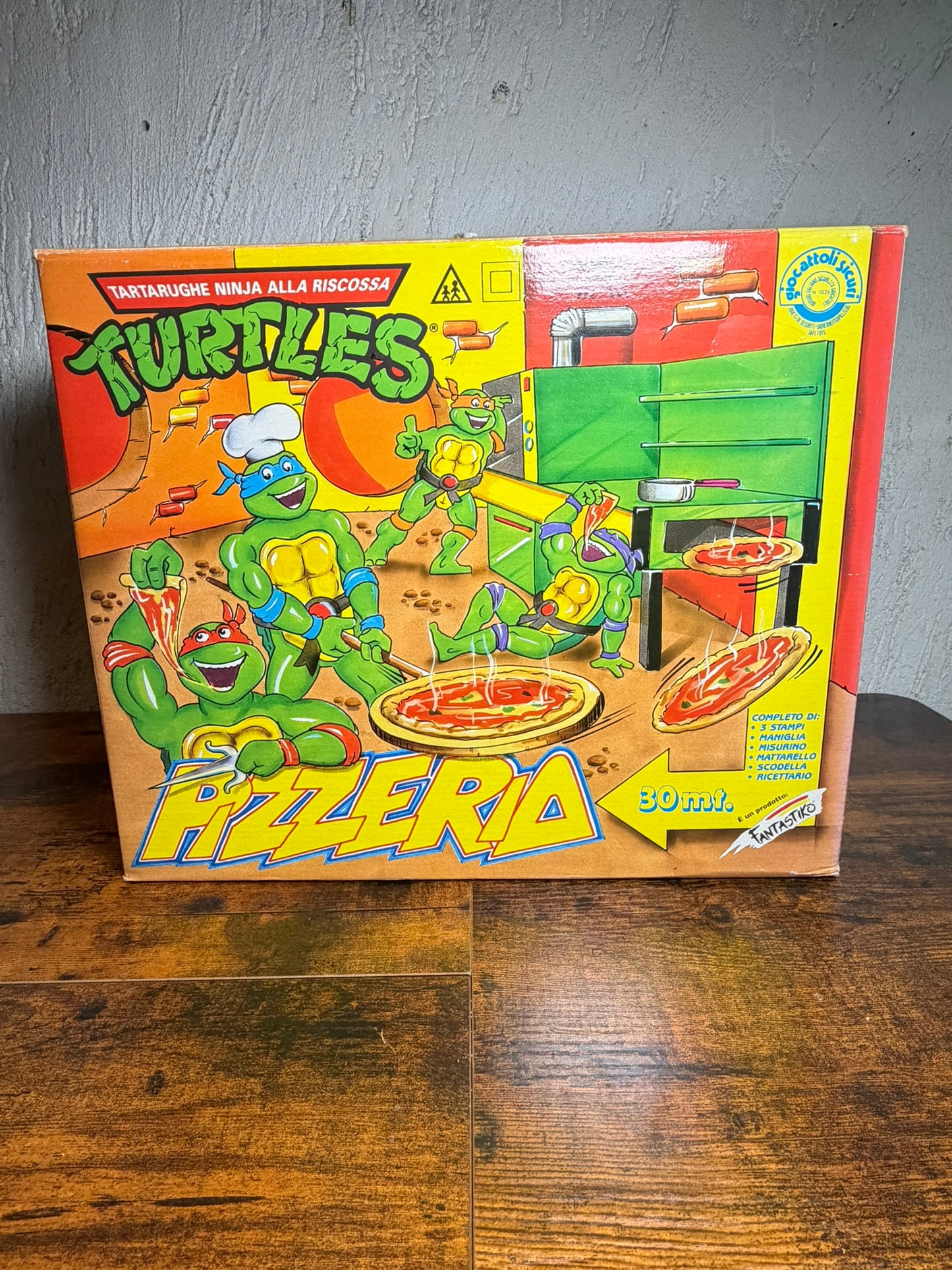 Ninja Turtles vintage Pizzeria pizza maker Fantastiko TMNT New