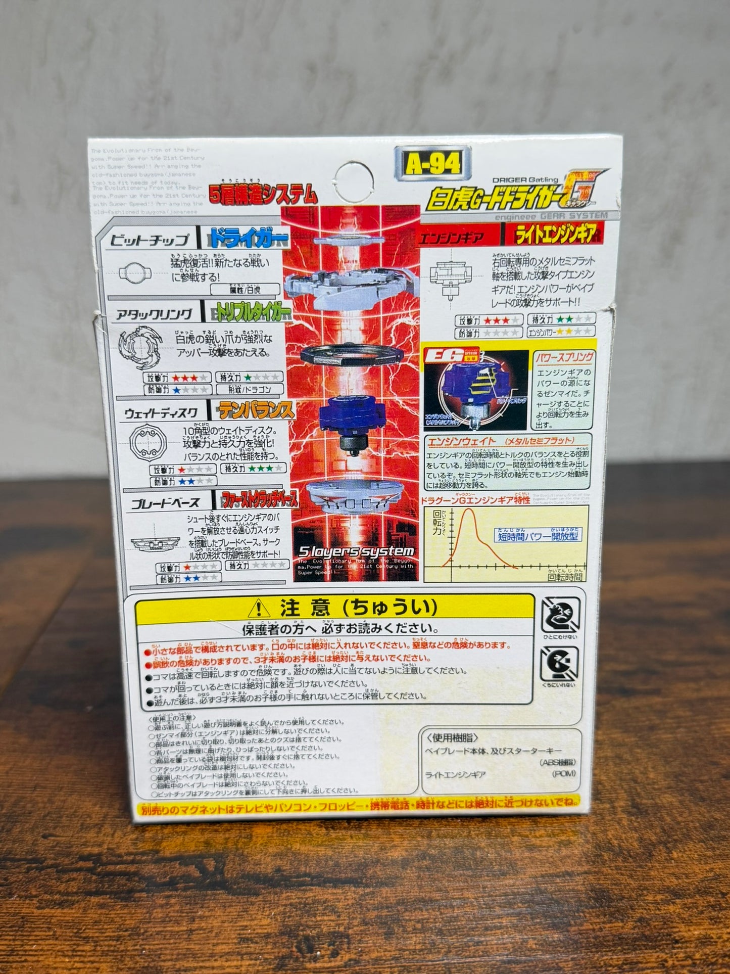 A-94 Beyblade Driger Gatling Beyblade G Revolution tt-hongli