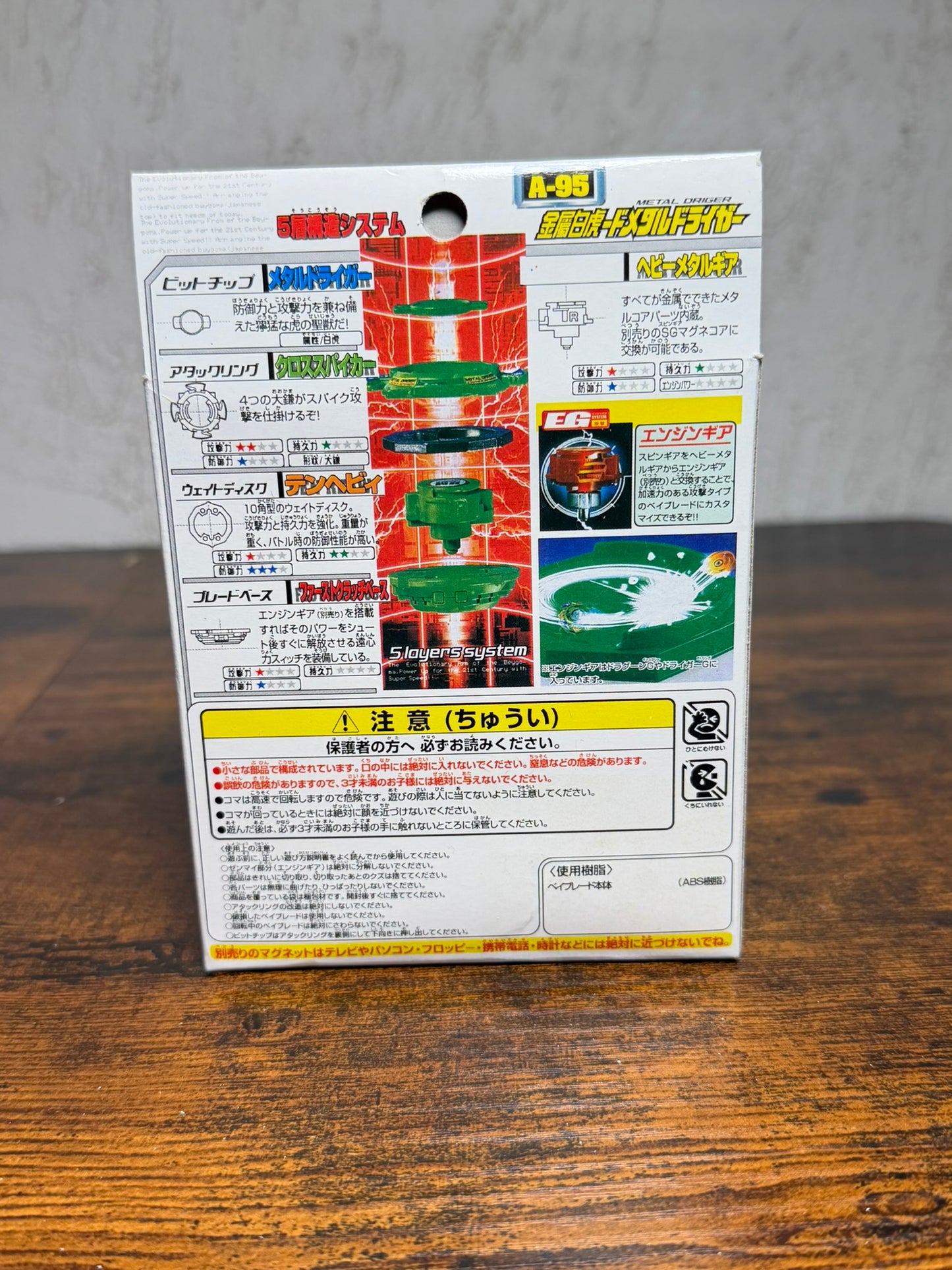 Driger giapponese Beyblade A 95 TT-HONGLI