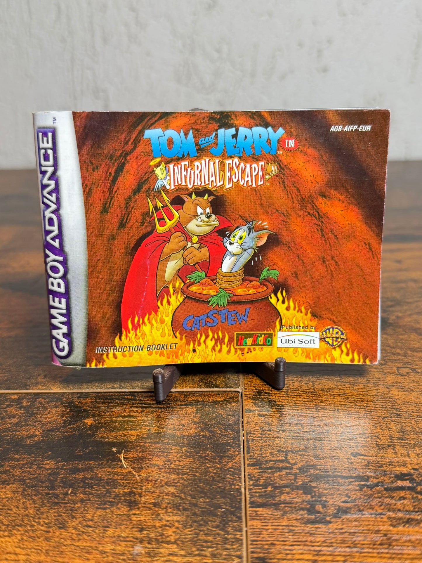 TOM E JERRY INFERNAL ESCAPE BGAME BOY ADVANCE CARTUCCIA E MANUALE