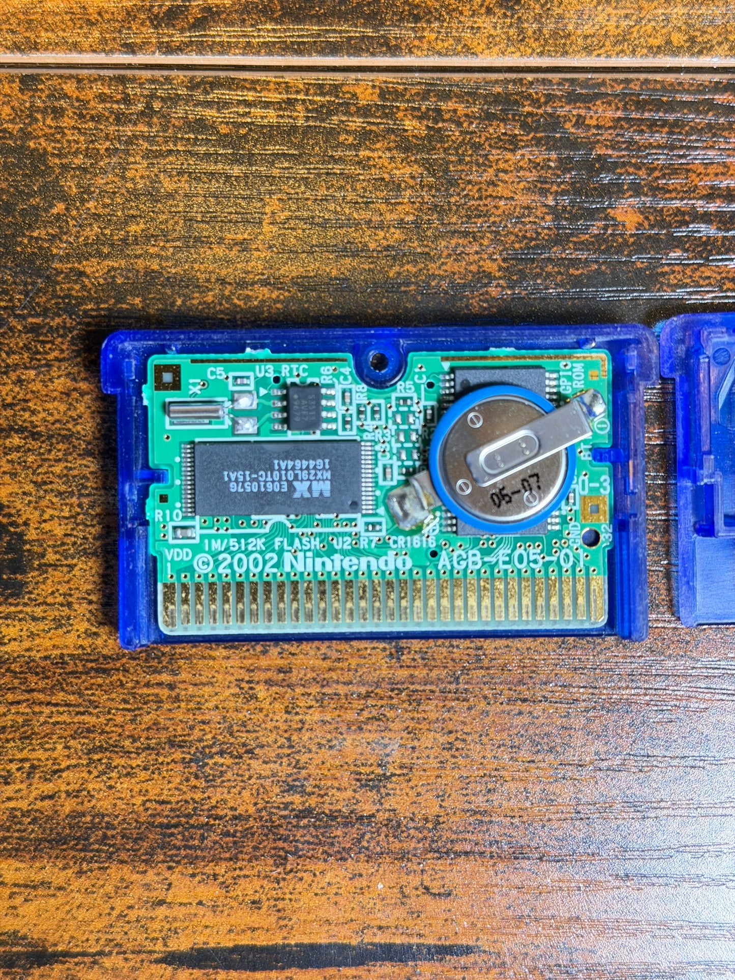 Pokemon Zaffiro ITA Cartuccia Originale Nintendo GBA