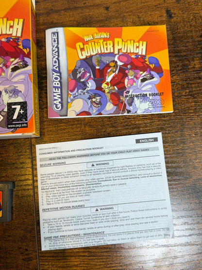Wade Hixton's Counter Punch Nintendo Gameboy Advance completo