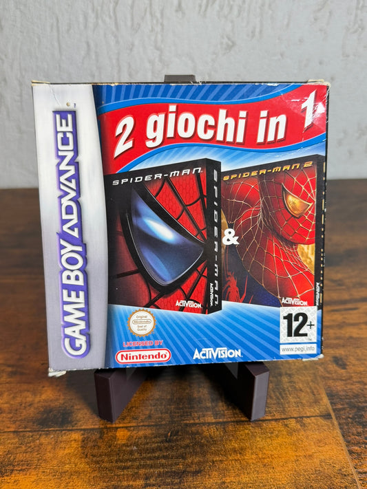 GAMEBOY ADVANCE SPIDER MAN 2 Giochi In Uno NINTENDO