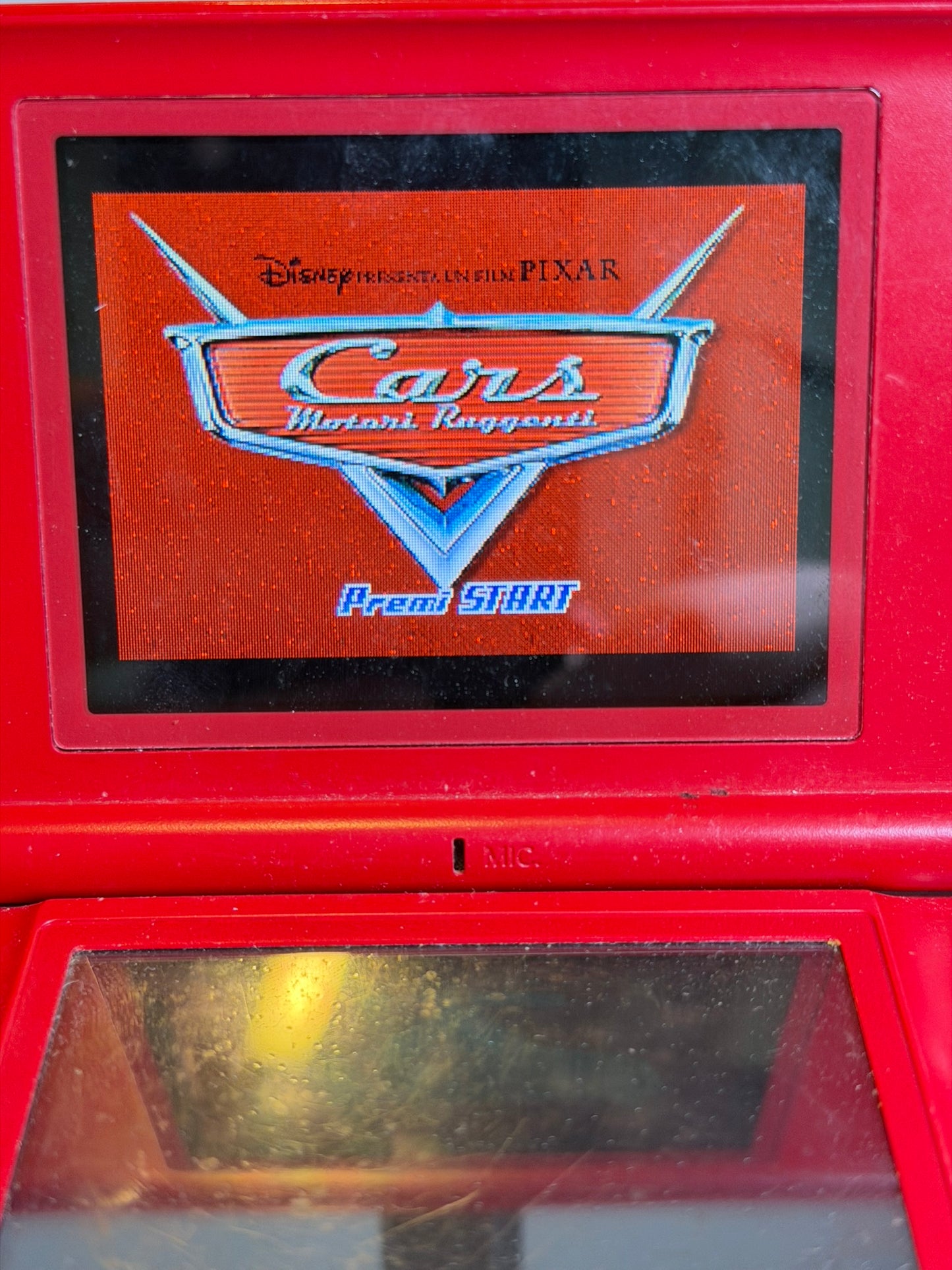 NINTENDO GBA DISNEY PIXAR CARS MOTORI RUGGENTI PAL ITA