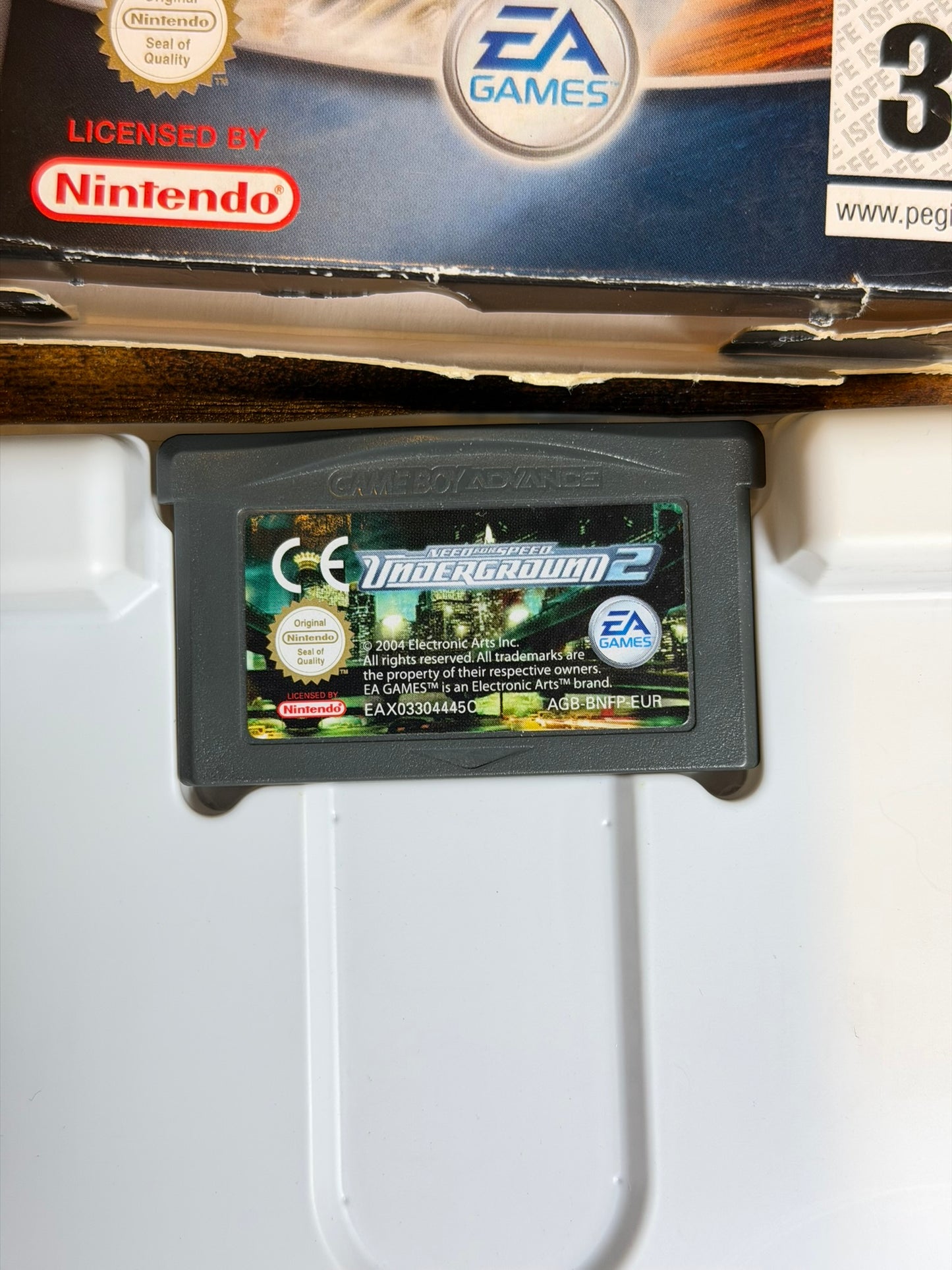 NEED FOR SPEED UNDERGROUND 2 NINTENDO GAME BOY ADVANCE GBA