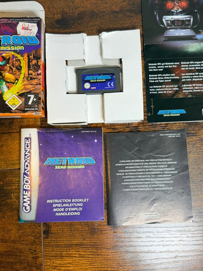 Metroid Zero Mission in confezione originale - Nintendo Game Boy Advance