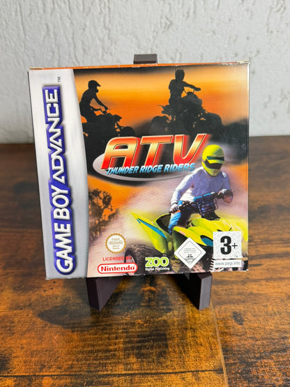 ATV Thunder Ridge Riders Quad game 4 ruote Game Boy Advance