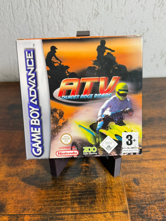 ATV Thunder Ridge Riders Quad game 4 ruote Game Boy Advance