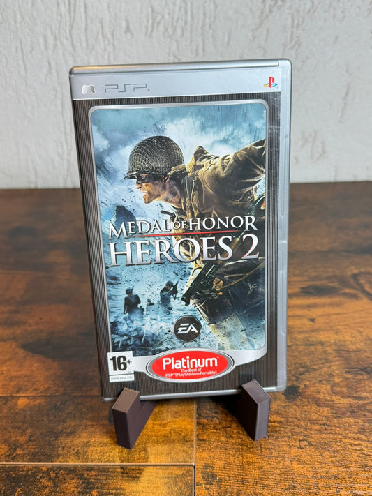 Medal Of Honor Heroes 2 PSP SONY Playstation Portable IN ITALIANO 🇮🇹🇮🇹