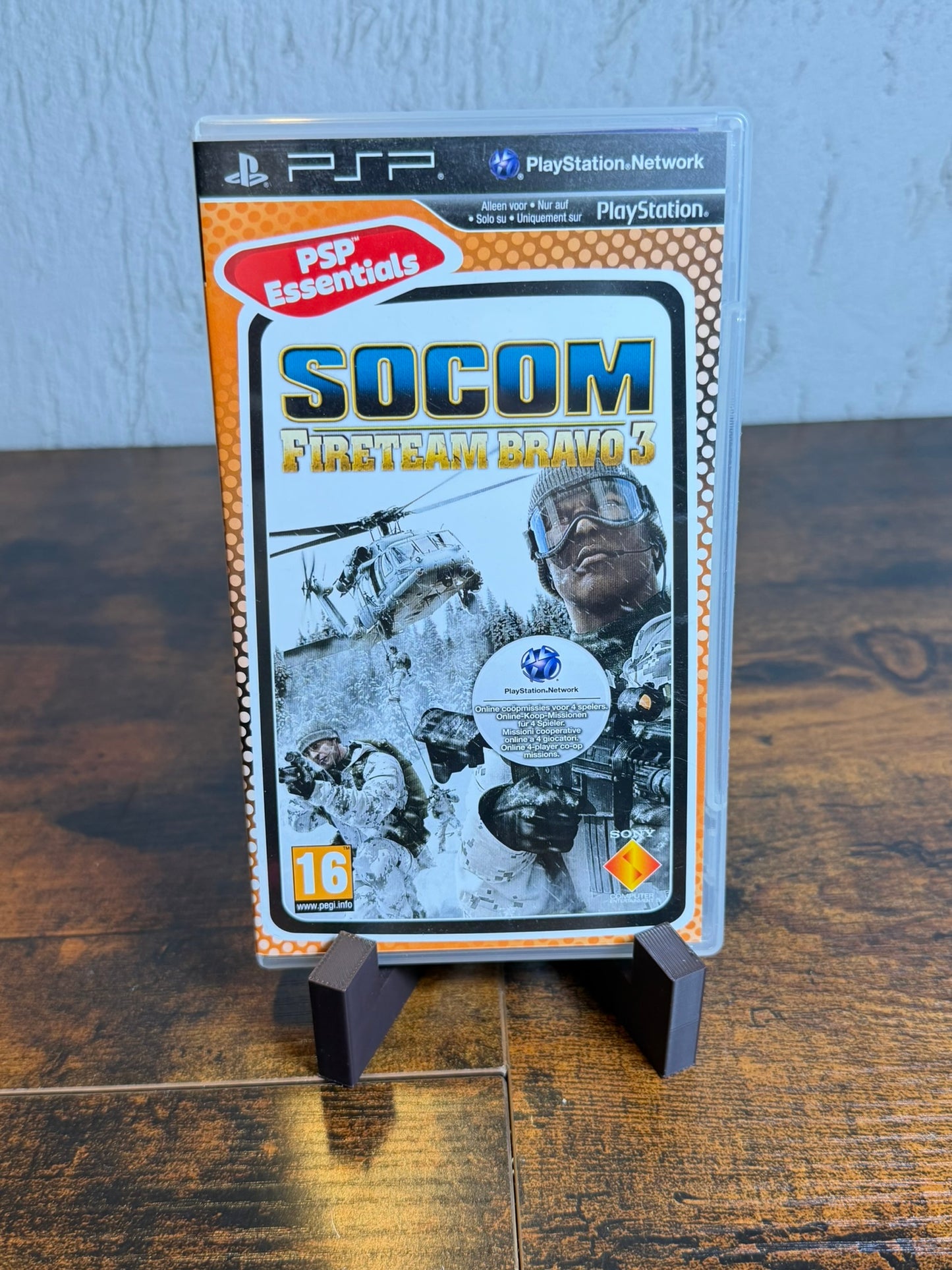 Socom firesteam bravo 3 Psp PlayStation portable essentials