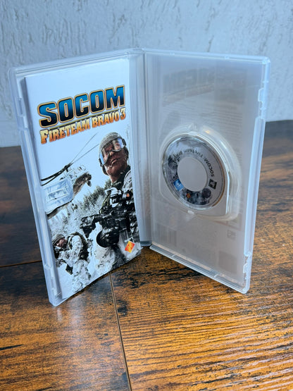 Socom firesteam bravo 3 Psp PlayStation portable essentials