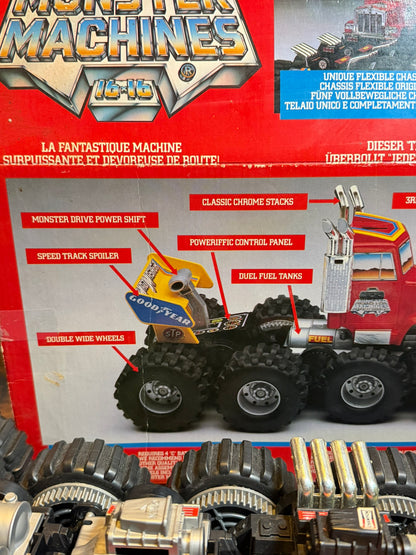 TOMY MONSTER MACHINES 16×16 TOMY 1986 non funzionante